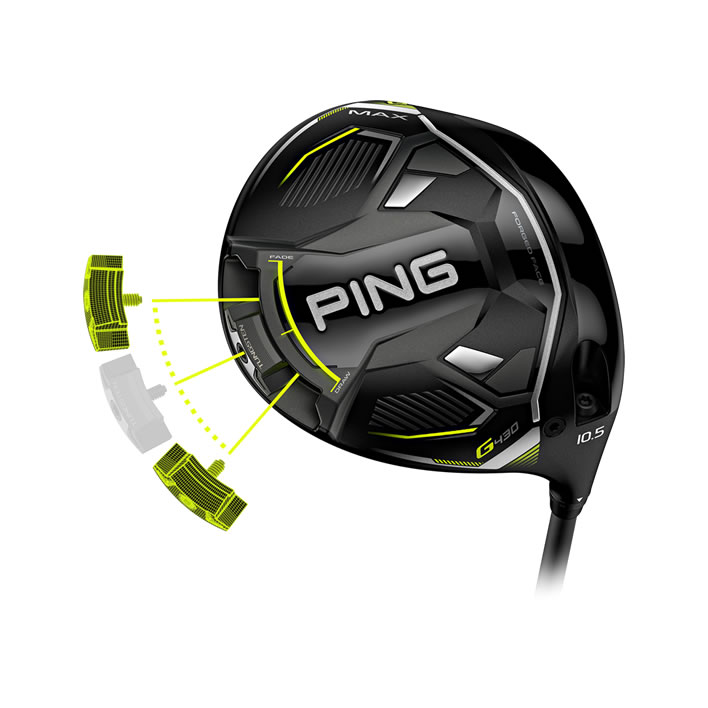 PING G430 MAX Driver Face View